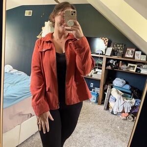 Burnt Orange Fall Blazer